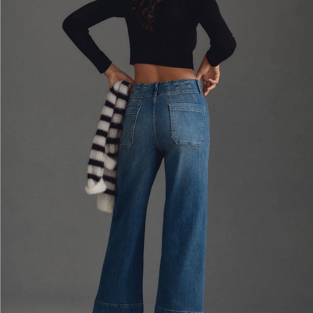 Anthropologie Maeve Colette Cropped Jeans - Picture 3 of 4